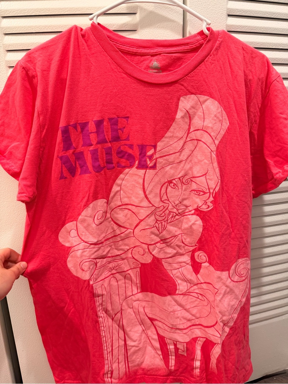 Pink 'The Muse' Disney Graphic Tee